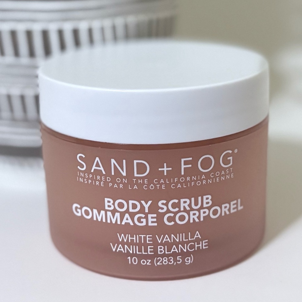 Sand + Fog White Vanilla Body Scrub
